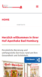 Mobile Screenshot of hofapotheke.com